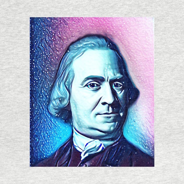 Samuel Adams Snowy Portrait | Samuel Adams Artwork 13 by JustLit